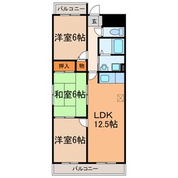 イヤーコートの物件間取画像